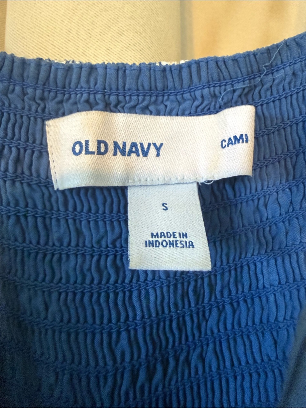 Old Navy Blue Floral Slip Dress with White Daisy Print - Picture 10 of 11